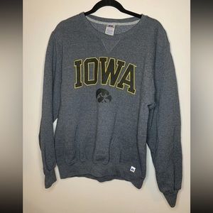Iowa Hawkeyes Grey Sweater Unisex Size Medium